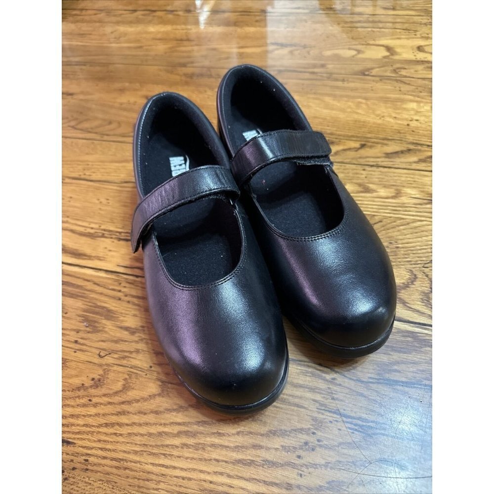 Drew Bloom II Black Mary Jane Women's Shoes Size 9 1/2 W Style 14353
